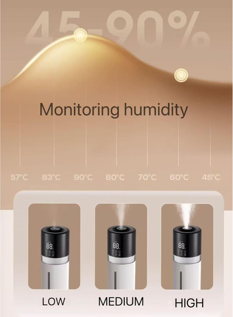 Wtrtr 7L Humidifiers, Floor humidifier，Bedroom Humidifiers for Large Room with Extended Tube, Room Cool Mist Humidifier (7L) - Image 3